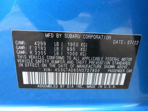 Used 2022 Subaru Impreza 2.0i Premium AWD/4WD image 36