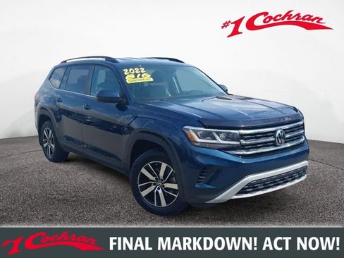 Used 2022 Volkswagen Atlas SE FWD image 1