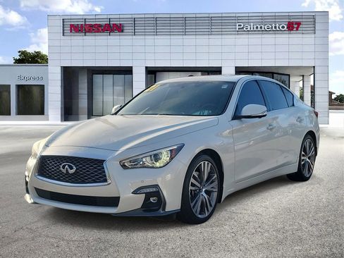 Used 2021 INFINITI Q50 Sensory w/ Cargo Package image 3
