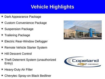 New 2026 Chevrolet Silverado 1500 Custom Trail Boss w/ Dark Appearance Package