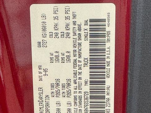 Used 2006 Dodge Dakota SLT AWD/4WD image 26
