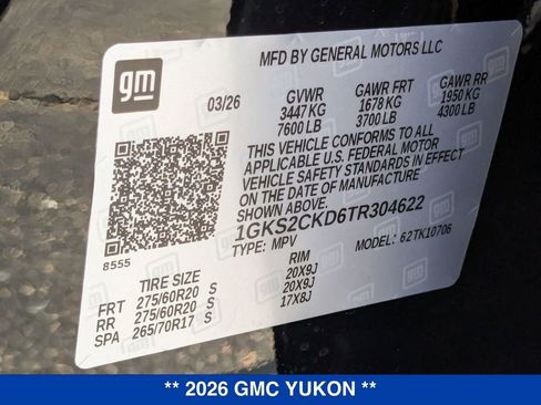 New 2026 GMC Yukon AT4 w/ AT4 Premium Package image 39