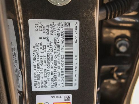 Used 2022 Honda Civic EX image 39