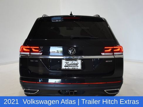 Used 2021 Volkswagen Atlas SE w/ Panoramic Sunroof Package AWD/4WD image 5