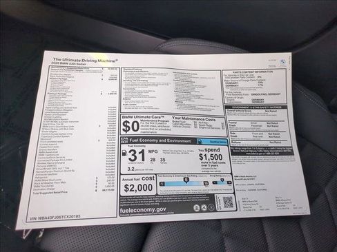New 2026 BMW 530i w/ M Sport Package image 18