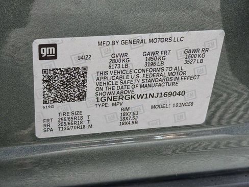 Used 2022 Chevrolet Traverse LT FWD image 38