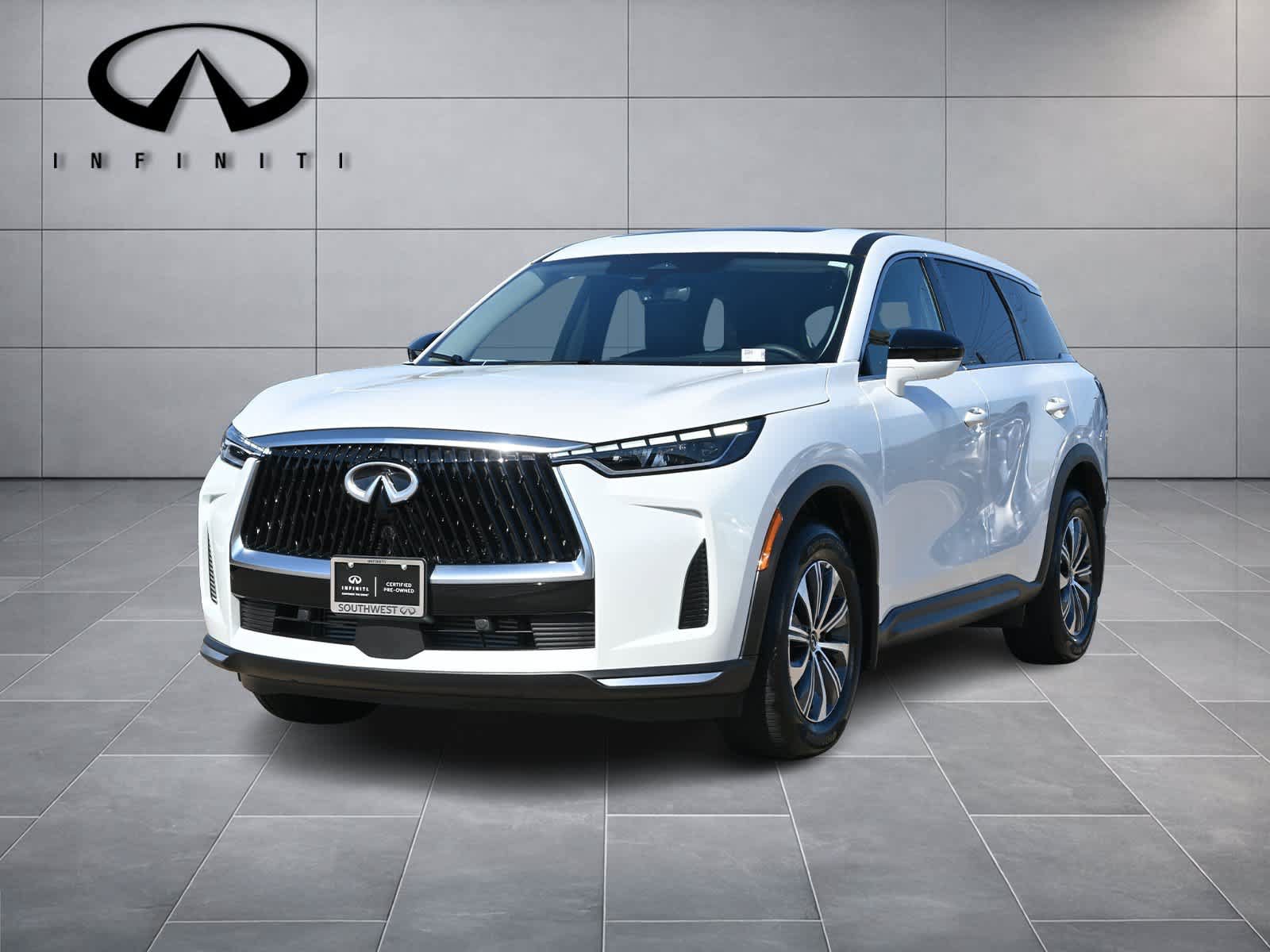 Certified 2027 INFINITI QX60 Pure w/ Cargo Package FWD image 1