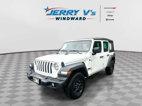 Used 2023 Jeep Wrangler Sport image 1