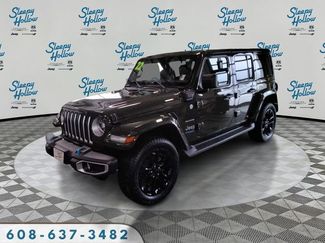 Used 2022 Jeep Wrangler Unlimited Sahara 4xe w/ Cold Weather Group video 1