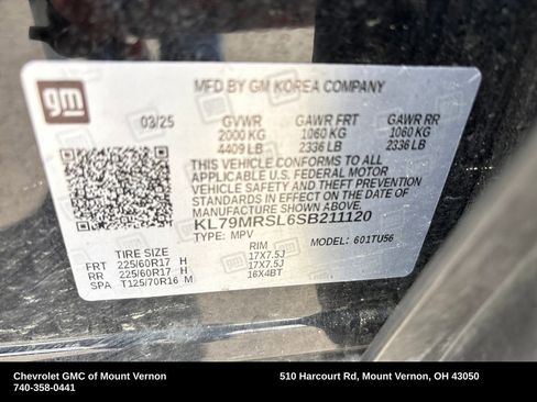 Used 2025 Chevrolet TrailBlazer LT AWD/4WD image 30