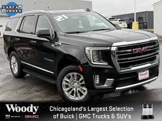 Used 2021 GMC Yukon SLT w/ SLT Luxury Plus Package video 2