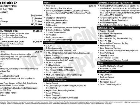 Certified 2022 Kia Telluride EX w/ EX Premium Package image 19