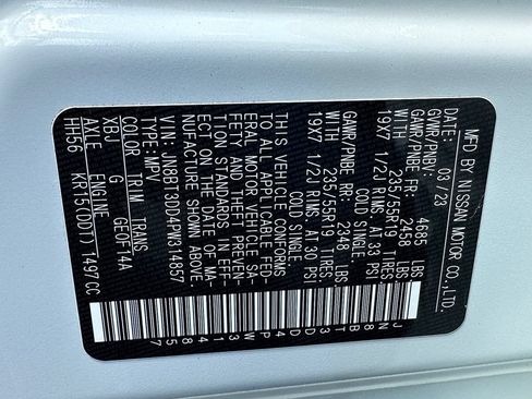 Used 2023 Nissan Rogue Platinum w/ Platinum Premium Package AWD/4WD image 16