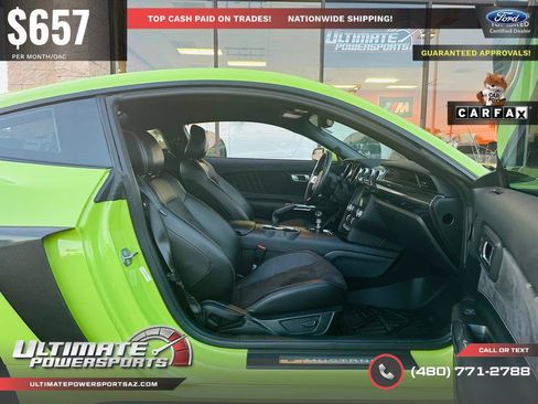 Used 2020 Ford Mustang GT Premium w/ Carbon Sport Interior Package RWD image 12
