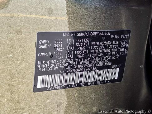 New 2025 Subaru Ascent Bronze Edition image 30