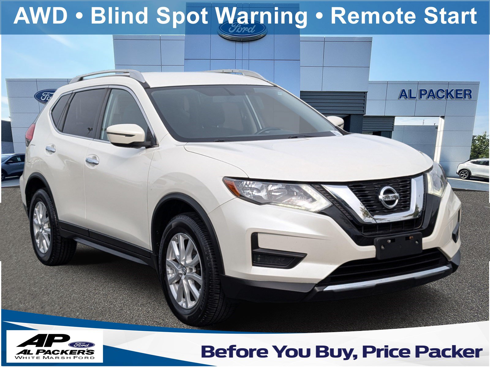 Used 2017 Nissan Rogue SV AWD/4WD image 1