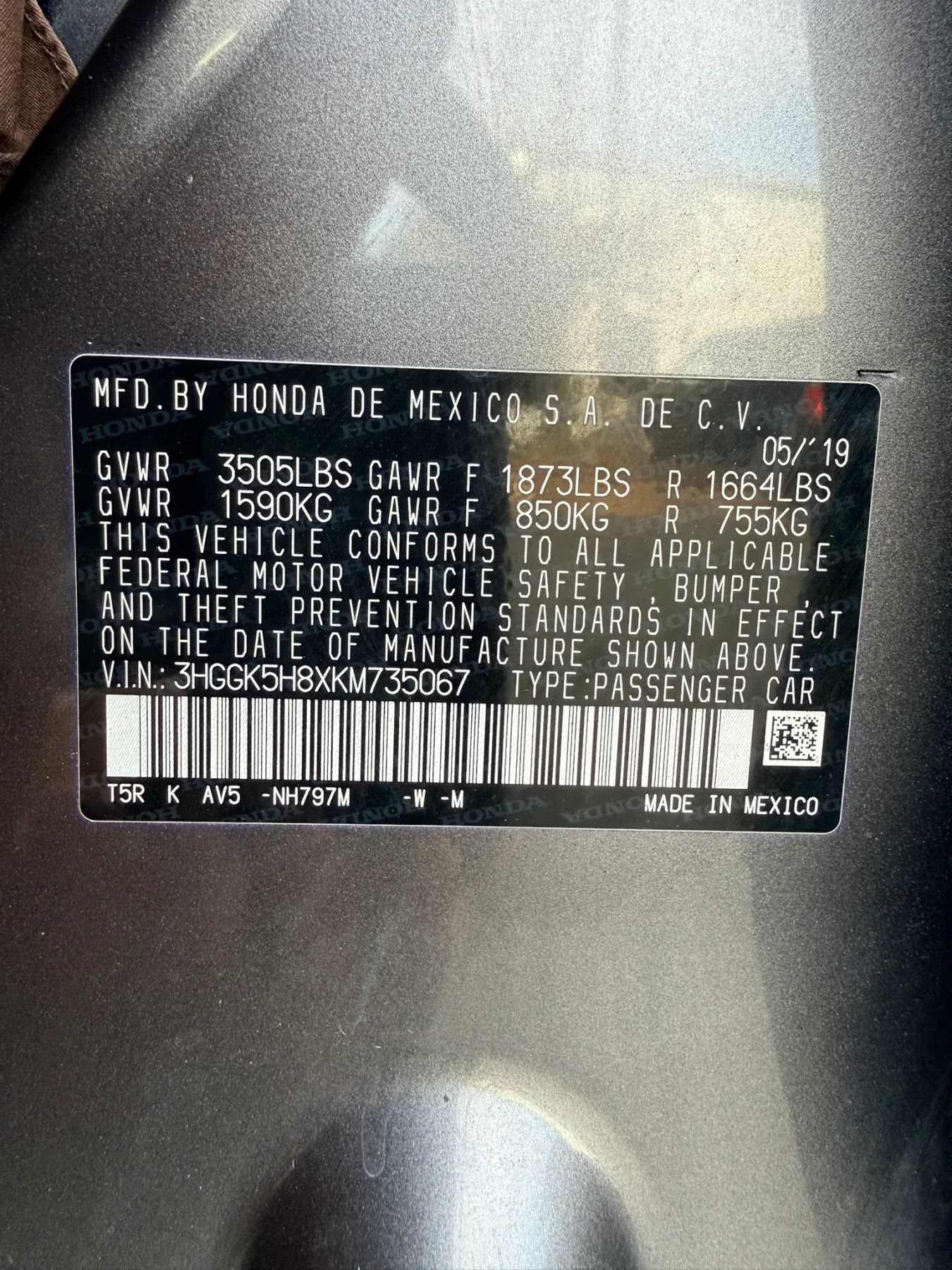 Used 2019 Honda Fit EX image 12