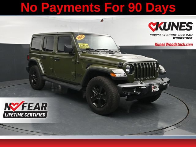 Used 2023 Jeep Wrangler Unlimited Sahara AWD/4WD image 1