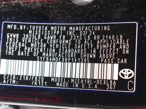 Certified 2024 Toyota Corolla LE image 33