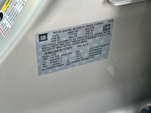 Used 2016 Chevrolet Equinox LT w/ Convenience Package FWD image 27