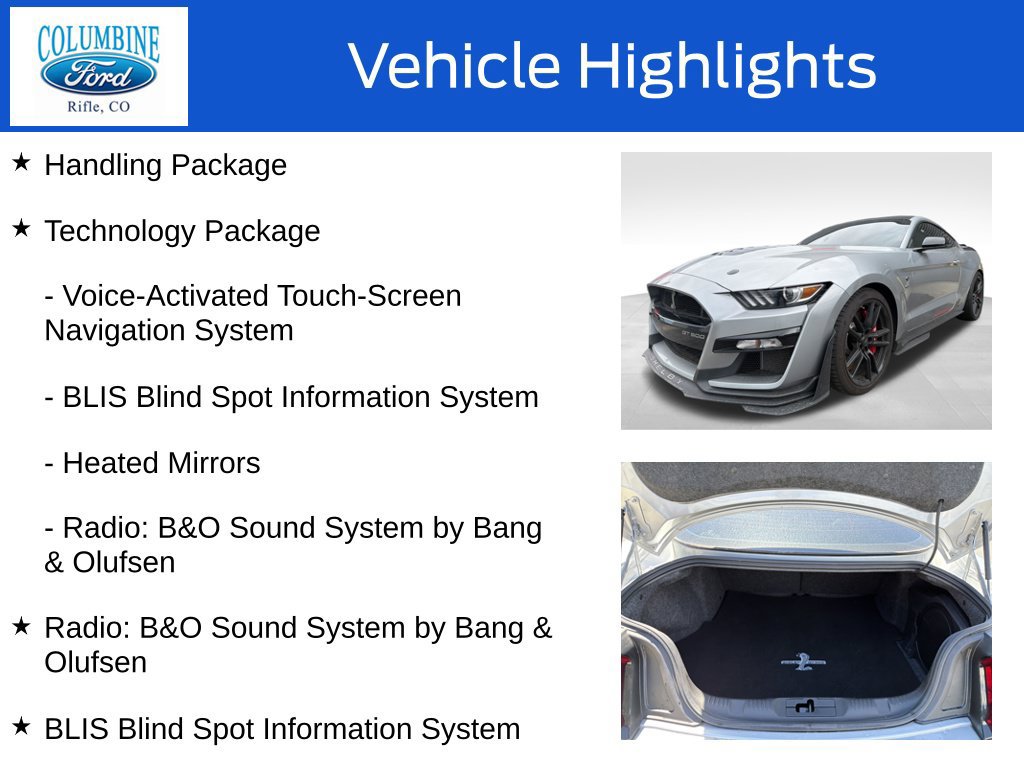 Used 2020 Ford Mustang Shelby GT500 w/ Technology Package RWD image 4