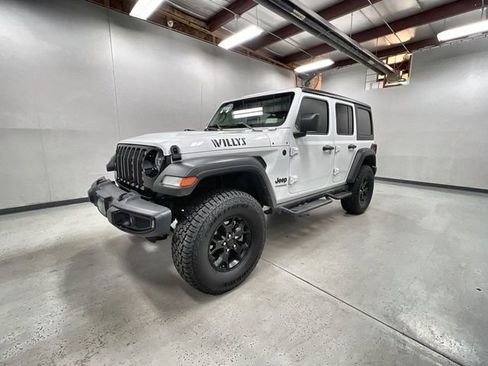 Used 2022 Jeep Wrangler Unlimited Sport AWD/4WD image 1