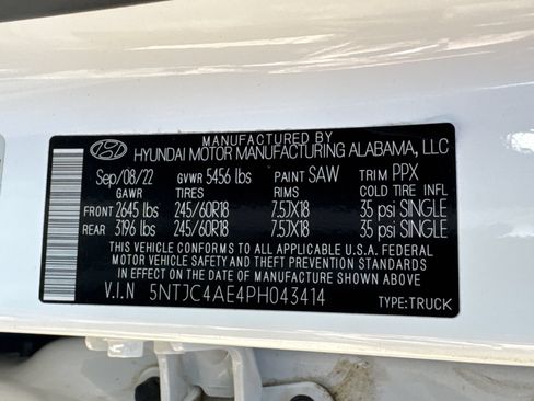 Used 2023 Hyundai Santa Cruz SEL w/ Activity Package FWD image 31