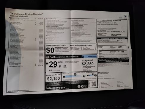 New 2026 BMW X3 xDrive30 w/ Convenience Package image 29