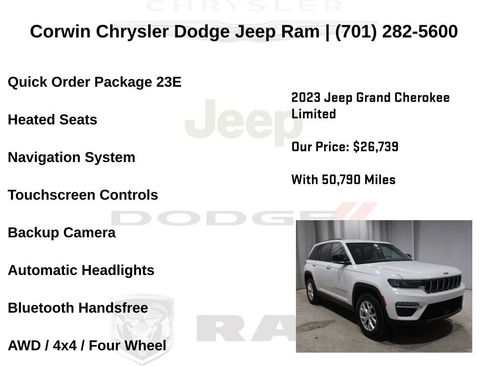 Certified 2023 Jeep Grand Cherokee Limited image 7