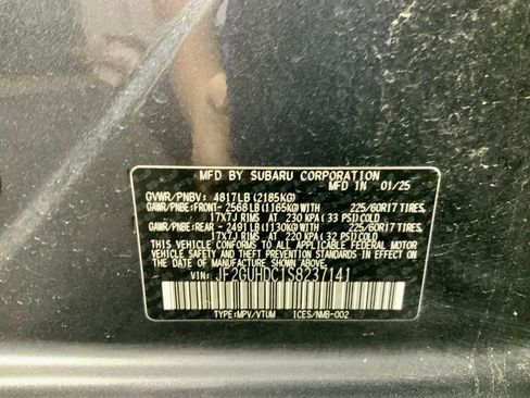 Used 2025 Subaru Crosstrek 2.0i Premium AWD/4WD image 37