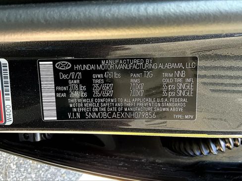 Used 2022 Hyundai Tucson SEL w/ Cargo Package AWD/4WD image 19