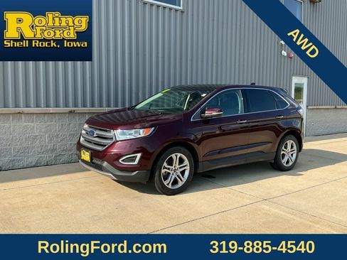 Used 2018 Ford Edge Titanium w/ Equipment Group 301A AWD/4WD image 1
