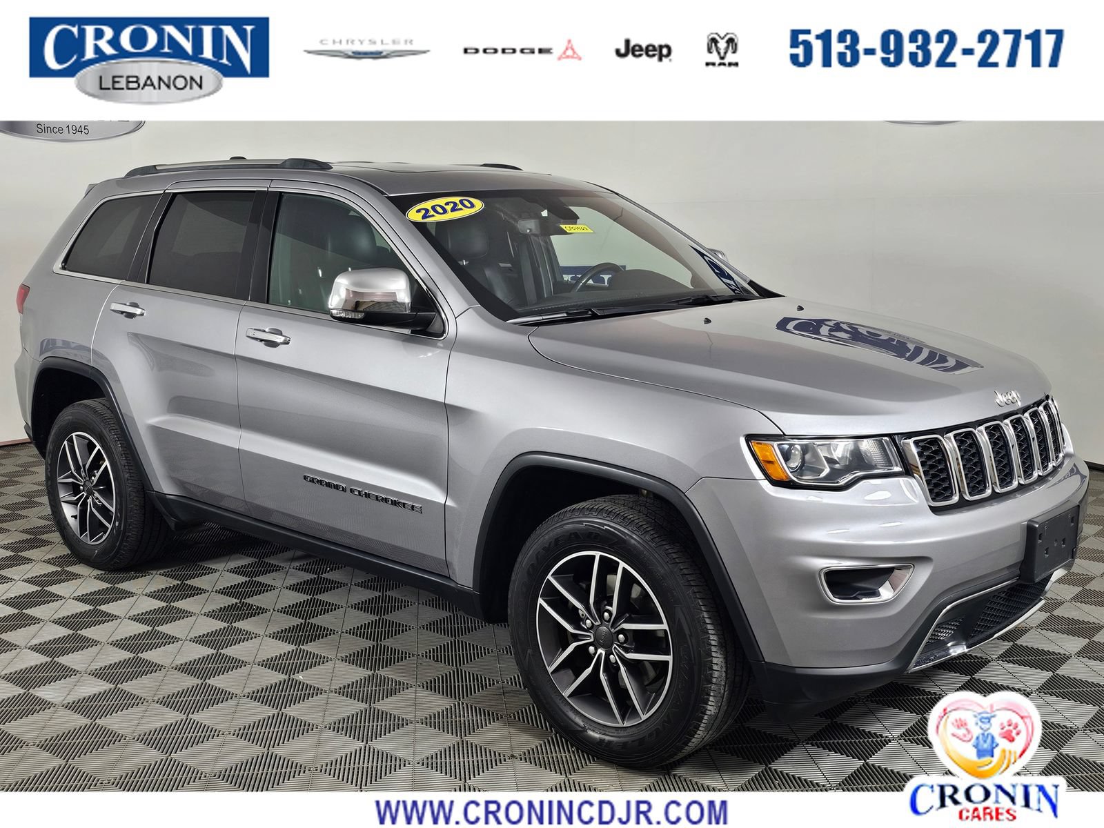 Used 2020 Jeep Grand Cherokee Limited AWD/4WD image 1