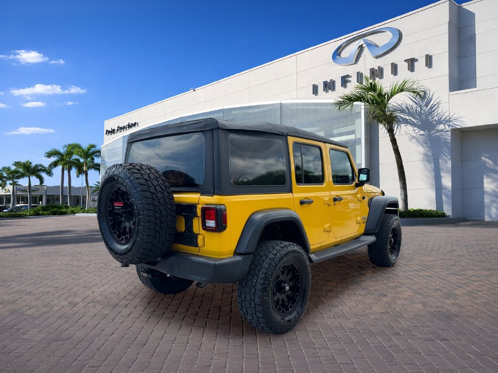 Used 2018 Jeep Wrangler Unlimited Sport S AWD/4WD image 7