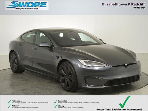 Used 2021 Tesla Model S Plaid AWD/4WD image 1