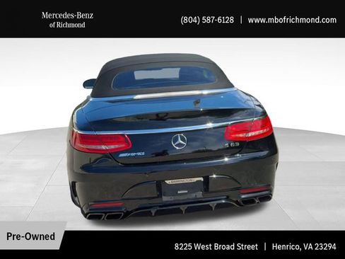 Used 2017 Mercedes-Benz S 63 AMG 4MATIC Cabriolet image 9