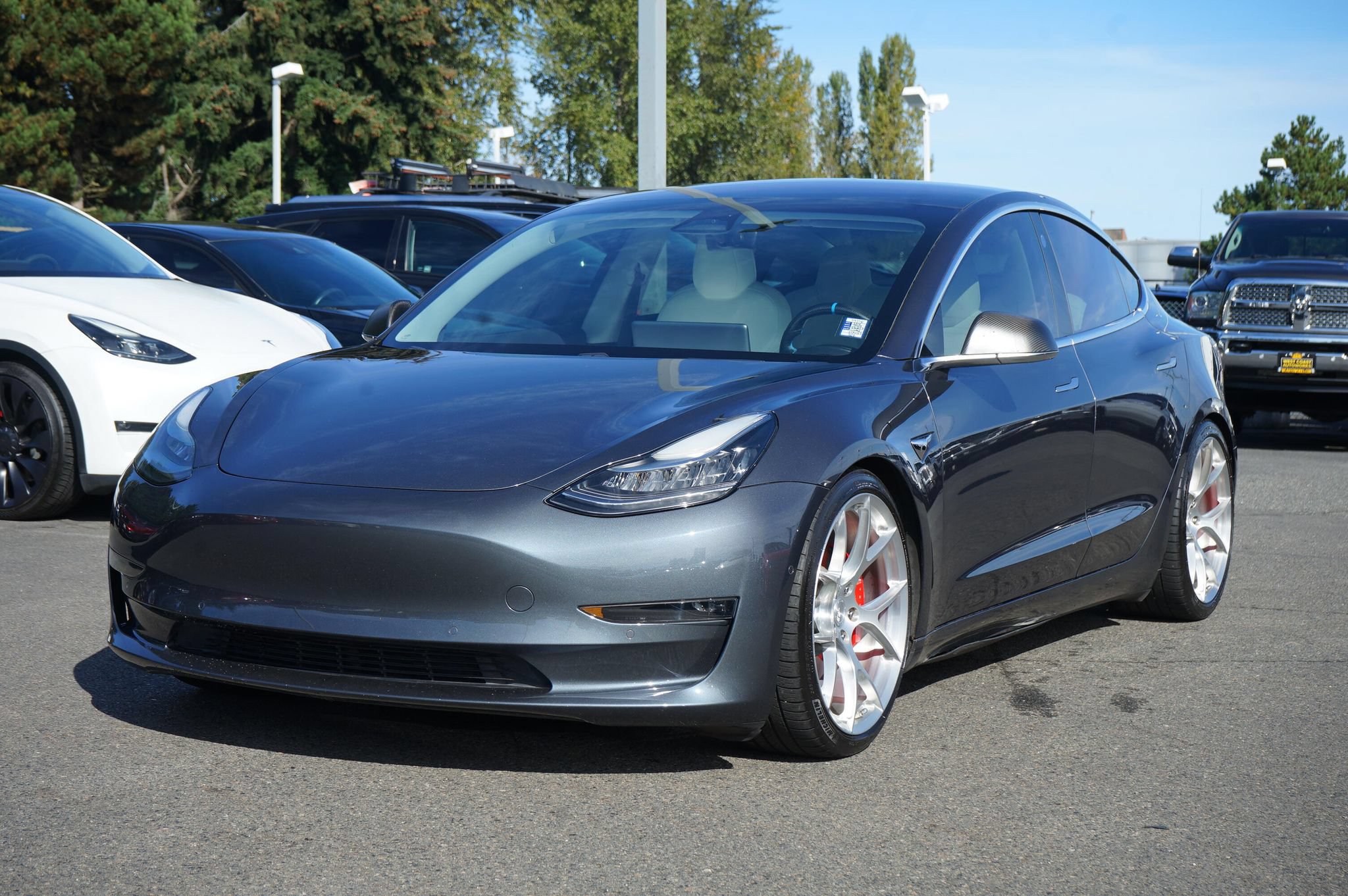 Used 2018 Tesla Model 3 Long Range AWD/4WD image 1