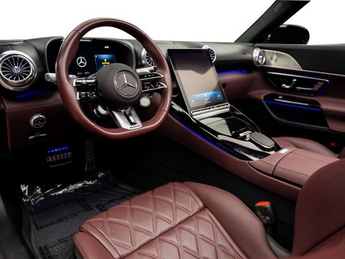 Used 2024 Mercedes-Benz SL 55 AMG 4MATIC w/ Manufactur Interior Package image 45