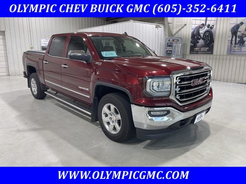 Used 2016 GMC Sierra 1500 SLT w/ Enhanced Driver Alert Package AWD/4WD image 1