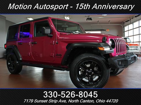Used 2021 Jeep Wrangler Unlimited Sport AWD/4WD image 2