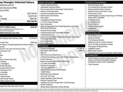 Used 2015 Jeep Wrangler Unlimited Sahara w/ Connectivity Group