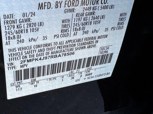 Used 2024 Ford Edge SEL AWD/4WD image 25