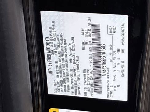 Used 2023 Ford Mustang Coupe w/ Equipment Group 101A RWD image 37