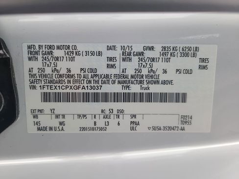 Used 2016 Ford F150 XL w/ Equipment Group 101A Mid image 44