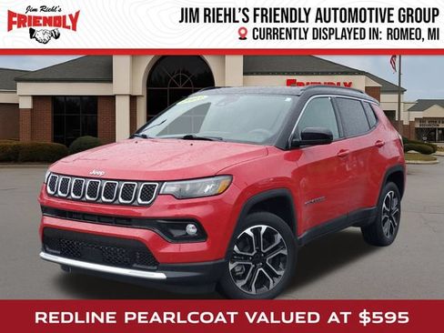 Used 2023 Jeep Compass Limited AWD/4WD image 1