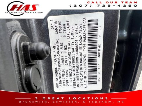 Used 2013 Honda Civic LX image 17