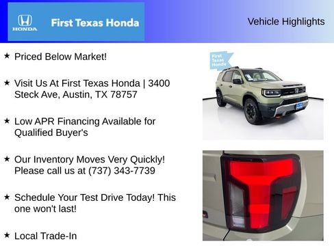 New 2026 Honda Passport TrailSport Elite image 5