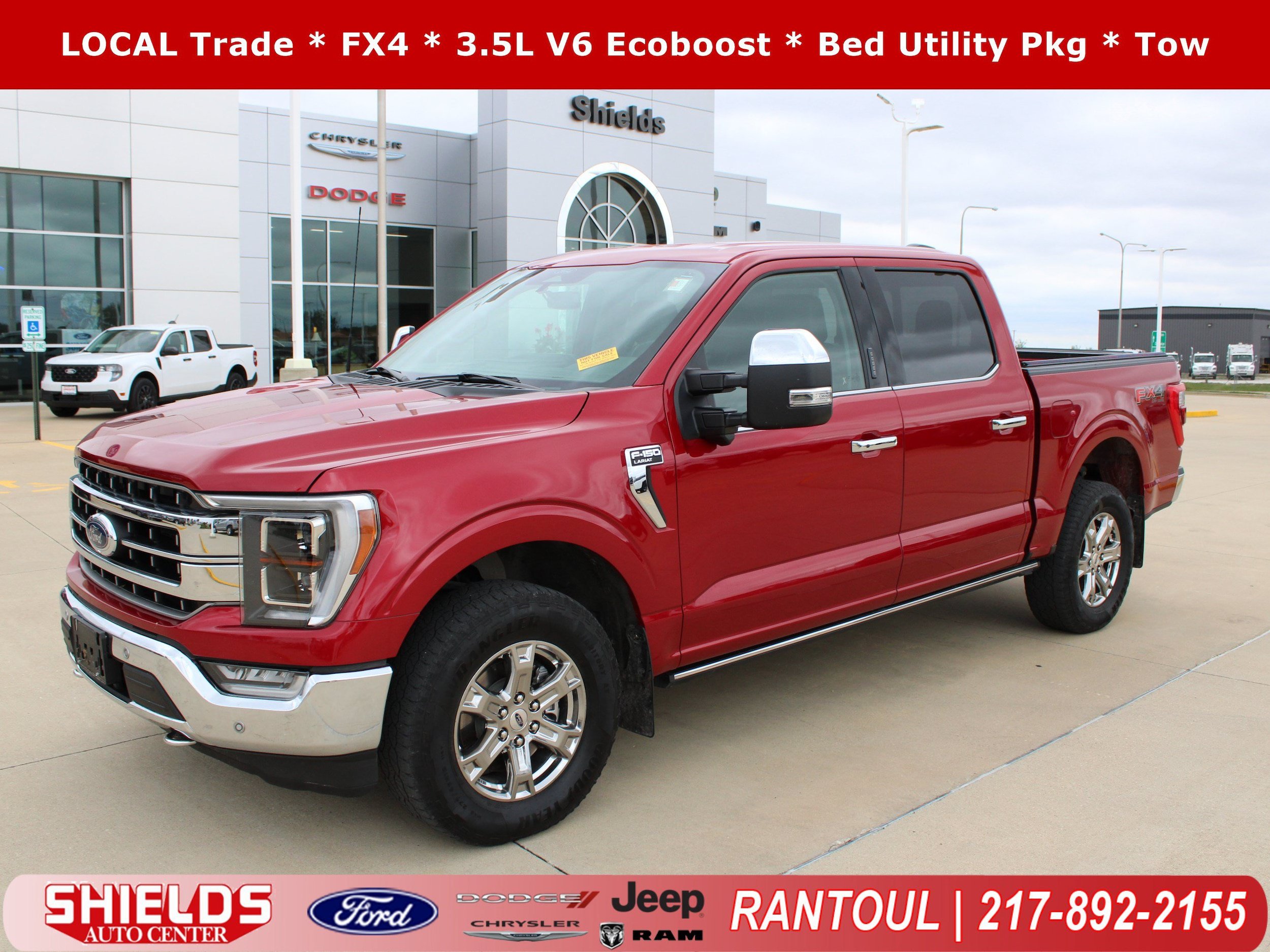 Used 2022 Ford F150 Lariat w/ Equipment Group 502A High AWD/4WD image 1
