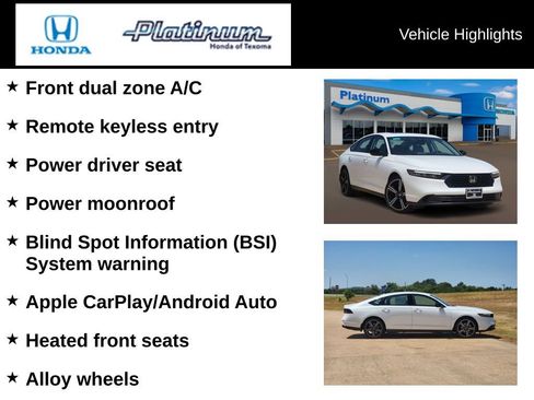 New 2026 Honda Accord SE image 5