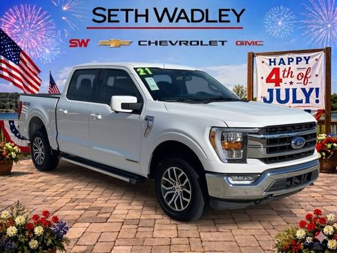 Used 2021 Ford F150 Lariat w/ Tow Technology Package AWD/4WD image 1
